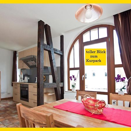 Ferienwohnung Auszeit Am Kurpark Bad Berka - Balkon - Ruhige Lage- Gratis Parkplatz & Wlan ภายนอก รูปภาพ
